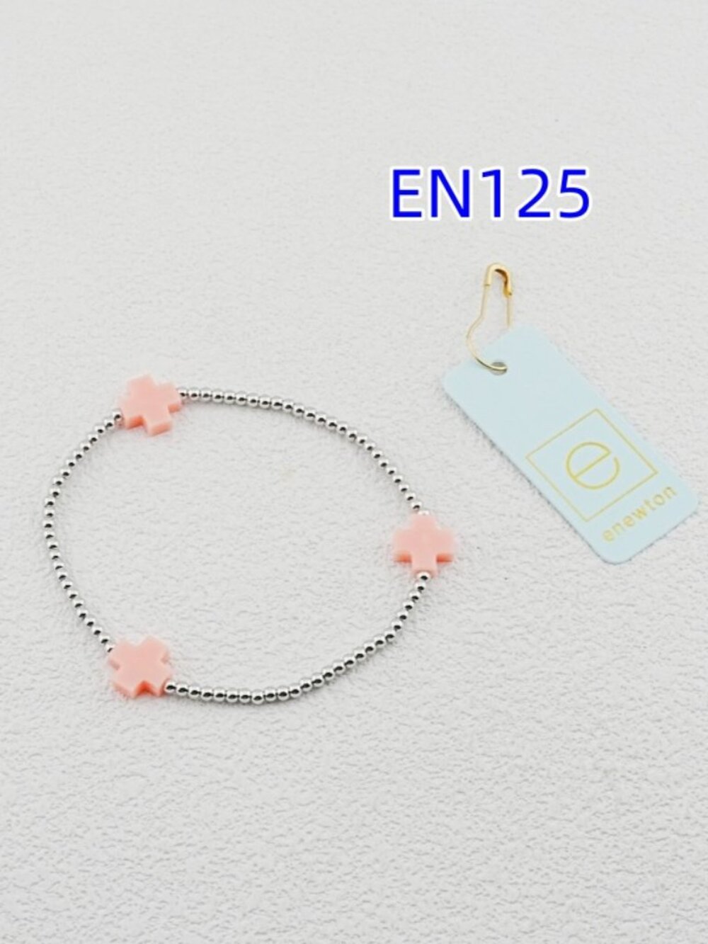 Enewton Gold Bead Cross Bracelet